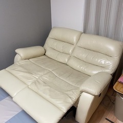 ニトリ　2人掛け電動ソファ