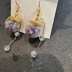 ハンドメイドピアス、イヤリングの画像