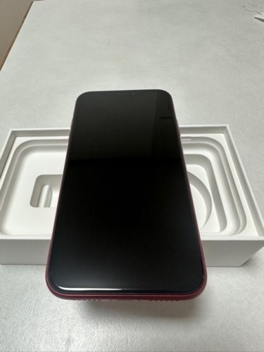 （取り引き中）最終価格‼︎★iPhone XR レッド★美品★