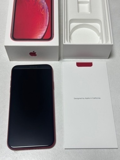 （取り引き中）最終価格‼︎★iPhone XR レッド★美品★