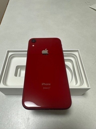 （取り引き中）最終価格‼︎★iPhone XR レッド★美品★