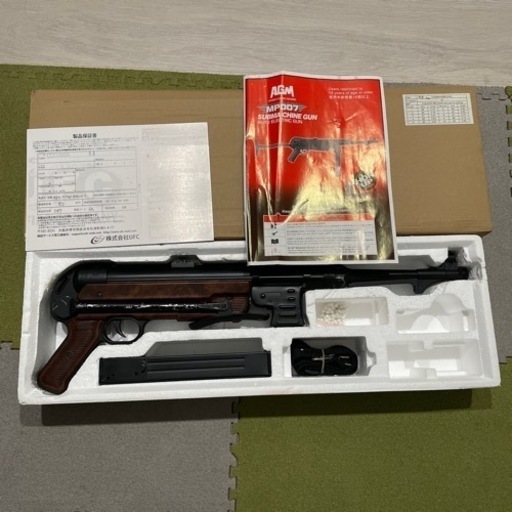 ドイツ軍ＭＰ４０シュマイザー電動ガン内部カスタム済み