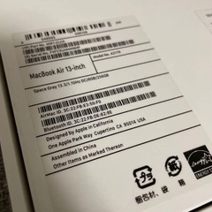 MacBook Air 13.3-inch 2020 8GB SSD256GBの画像
