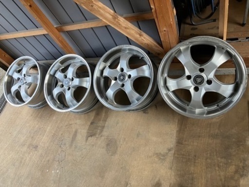 17インチアルミホイール　値下げしました。