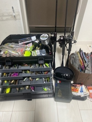 バス釣り　引退セット　ルアー