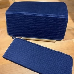 【終了】IKEA★台所用水切りマット★食器用★ネイビー2枚セット