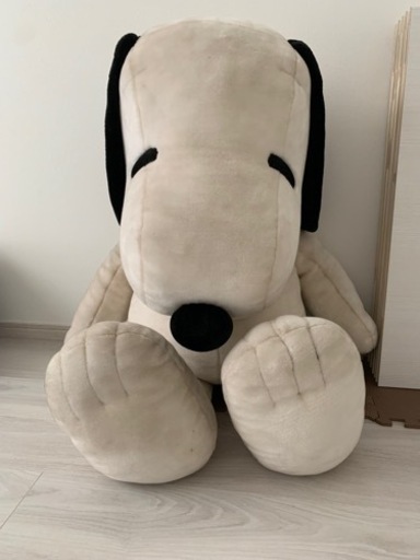 県央地区引き取り　スヌーピー   ビッグぬいぐるみ　おまけ付き