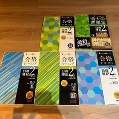 日商簿記2級 テキスト&問題集　TACフルセットの画像