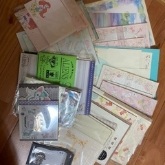 決まりましたレターセット 使用済みも新品も纏めて譲ります