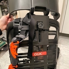 OGK後ろチャイルドシート RBC-007DXS3 ブラックの画像