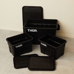 THOR コンテナ3セット THOR コンテナ 3個セット 75L x 1個 22L x 2個