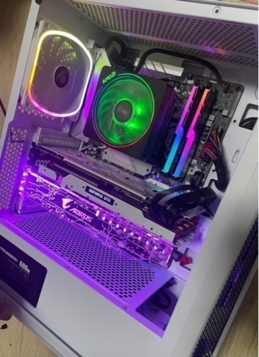 自作ゲーミングPC ryzen7 3700X 16GB GTX1080ti Office2021付き
