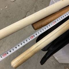 栄光 竹刀 2本 赤樫 木刀 ケース付き 剣道 武道 記名有りの画像