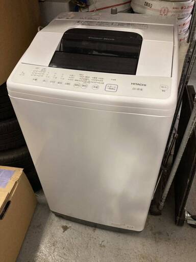全自動 洗濯機 HITACHI 日立 白い約束 NW-70G 高年式 2021年 全自動洗濯機 日立全自動洗濯機