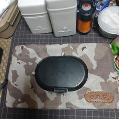 カモフラ　ウエットティシュケース
