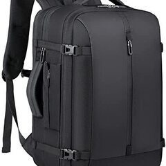 ナイロン製拡張機能付き２気室型ビジネスリュック 黒 未使用品