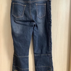 ジーンズ  短めの画像