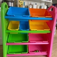 おもちゃ収納ラック