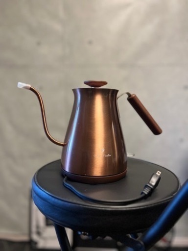受け渡し者決まりました。電気ケトル コーヒー カフェ