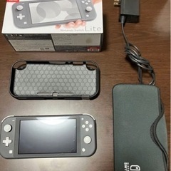 Switch グレー　カバー付き　モンハンつけます。