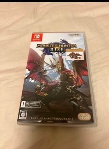 Switch グレー　カバー付き　モンハンつけます。