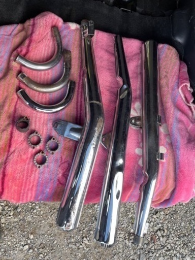 kh250 純正マフラー