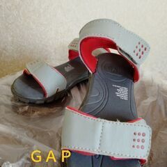【使用頻度少】【GAP】キッズ サンダル 17.5cm