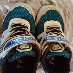 【瞬足】キッズ 靴 16.0cm（EE）の画像