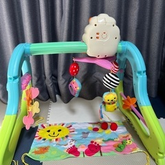 ピープル うちの赤ちゃん世界一 全身の知育メリー＆ジムの画像