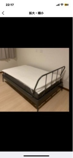 IKEAベッドとマットレス　使用期間短い