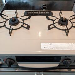 【美品】リンナイ プロパンガスコンロ 幅約56cm 左強火力