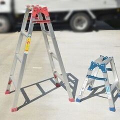 激安 先着順♪ はしご兼用脚立 2点セット アルインコ アルミ合金製