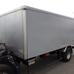 アルミバン ボデー 2ｔ 中型 箱 コンテナ 物置 DIY 倉庫 トラックコンテナ ガレージ（No.34078）