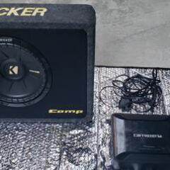 KICKER　ウーファー　carrozzeria　パワーアンプ　...