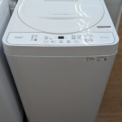 SHARP 6kg洗濯機 ES-GE6EJ 2021年製　ag-ad175