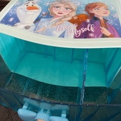 アナと雪の女王　メイクボックス　鏡　引き出しの画像