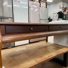 【リサイクルショップどりーむ鹿大前店】No.5686　猫足テーブ...