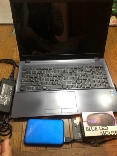 MouseComputer W650SZ i74700MQ/メモリー16GB/SSD120(新品)＋外付けHDD1TB グラボあり値引き交渉可