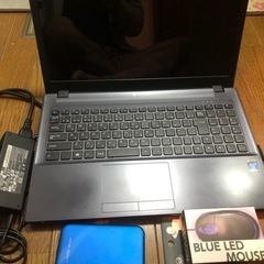 MouseComputer W650SZ i74700MQ/メモリー16GB/SSD120(新品)＋外付けHDD1TB グラボあり値引き交渉可