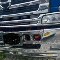 日野大型車バンパーメッキ