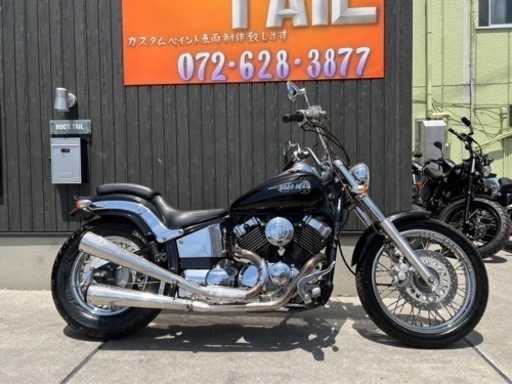 ★35万円　ドラッグスター400 車検付き！セル1 実働車　ヤマハ　アメリカン4TR ドラスタ ドラッグスター