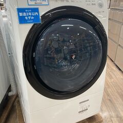 SHARP ドラム式洗濯乾燥機　1、2人用サイズ　シャープ　2023年　美品 SHARP製ドラム式電気洗濯乾燥機