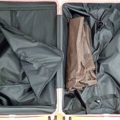 ★ジモティ割あり★  キャリーケース ピンク H71×D27×W45 クリーニング済み YJ086の画像