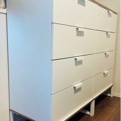 【お取引調整中】IKEA TRYSIL シェルフ4段×2つ