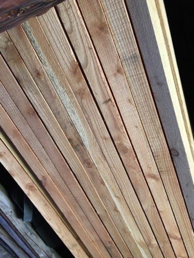 （商談中）木材　約40×40×3500㎜　約40本