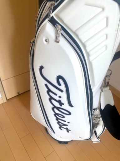 TITLEIST 新品　キャディバッグ　ホワイト