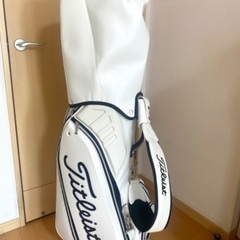 Titleist キャディバッグ ホワイト TITLEIST 新品 キャディバッグ ホワイト