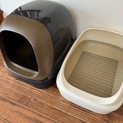 猫トイレ ニャンとも システムトイレ 2セットの画像