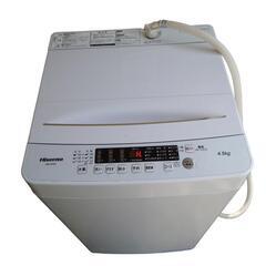 【売ります】ハイセンス　洗濯機　4.5kg　HW-K45E　2022年製