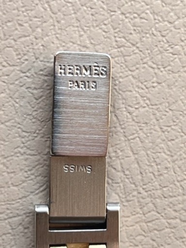 HERMES 腕時計 クリッパー アイボリー 828043 NL